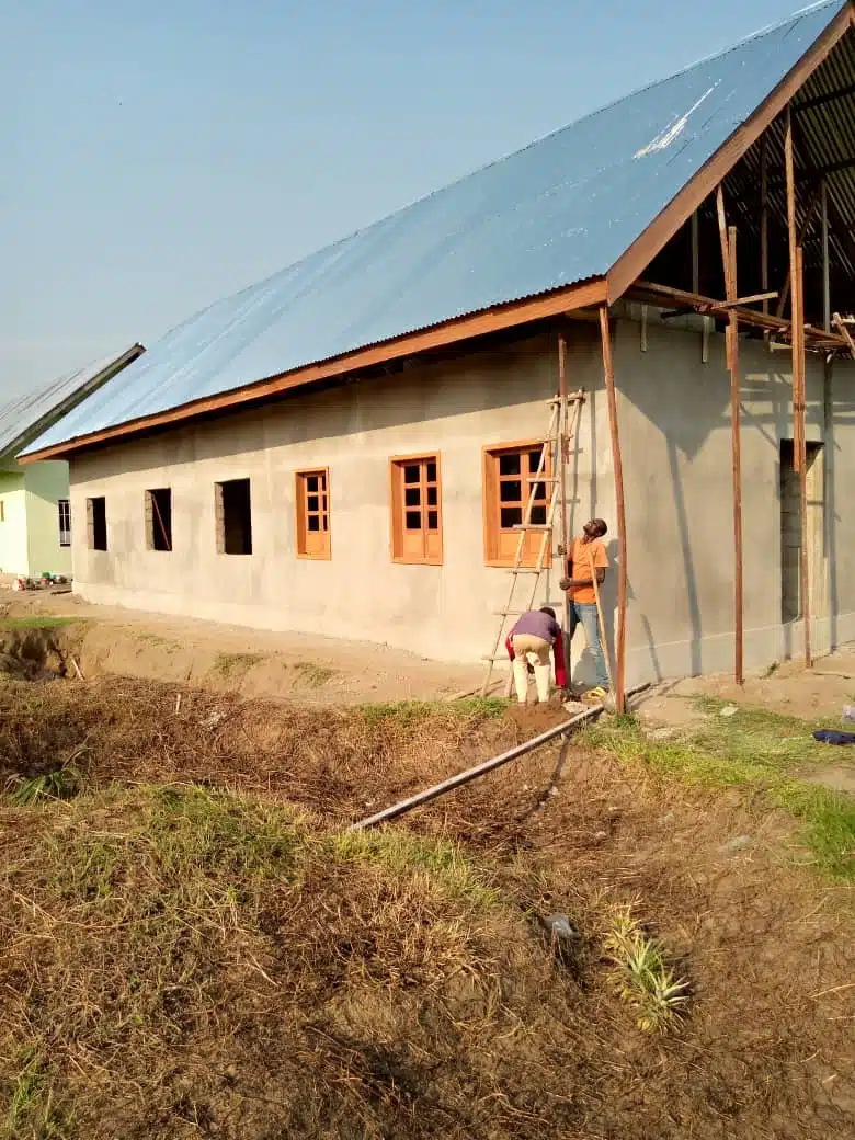 A new pavilion erected in Otema